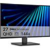 Dell 27 Monitor - SE2726D, QHD (2560X1440), 144Hz, IPS, 1Ms MPRT, AMD Freesync,