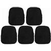 Haofy Sostituzione del Poggiafreccia per Tiro con L' da 5 Pezzi Facile da Usare con Adesivo per Accessori da Tiro/Marrone 4 X 3,5 Cm (Brown)