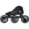 funifuni Pattini in linea in fibra di carbonio neri 4x90mm per uomini adulti donne, pattini da corsa professionali, pattini da velocità con cuscinetti ABEC-9 per fitness e trail