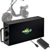 WILLQ Batteria al Litio da 60V (20Ah/25Ah) per Scooter Elettrico a Ruote Larghe, Moto, Triciclo o Kit Motore