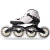 funifuni Pattini da velocità in fibra di carbonio neri 3x90mm per uomo donna, pattini da corsa in linea professionali, ruote in PU con cuscinetti ABEC-9 per fitness all'aperto e strada