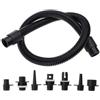 KACCDE Pompa per paddle board con 7 valvole dell'aria Ugello di ricambio per barche gonfiabili Adattatore per pompe e tubo dell'aria Accessori elettrici facili da usare