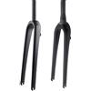 JIASHUNHE Forcella MTB 1 pz 700C Gravel Cyclocross Travel Road Bike Full Carbon Fibre Flat Disc Brake Forcella Anteriore Dritta conica(Straight Matt)