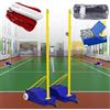 Generic Rete da pallavolo con base resistente, pali mobili regolabili in altezza per badminton, stadio scolastico per adulti/bambini