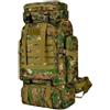 MKYYIOED Zaino Escursionismo Borsa da alpinismo 80L/100L Zaini arrampicata Zaino grande Borse viaggio for campeggio escursionismo all'aperto(100L(Camouflagegreen)