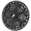 Generico Cassetta MTB Nera 8/9/10/11/12 velocità 40/42/46/50/50T K7 8/9/10/11/12v Pignone Ruota Libera for Bicicletta(9 Speed 11-40T)