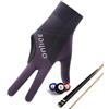 Generic Cue Guanti sportivi | Guanti da biliardo | Guanti da biliardo con 3 dita | Guanti da cue Action da biliardo con design
