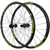 HWEVDHJ Set Di Ruote Per Mountain Bike Con Perno Passante 26, 27,5 29 Pollici Cerchi In Lega Di Alluminio 24H Ruote MTB Freno A Disco 7-12 Cassetta Velocità(Black-Red,27.5)