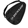 Dunlop Sports Dunlop Padel Small Paletero - Borsa da Padel per 2 Racchette, Fodera Termica contro il Calore, Tasca Esterna per Accessori, Tracolla Regolabile, Robusta e Compatta, Nera