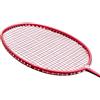CaFfen Badminton Set Racchette da Badminton in Fibra di Carbonio con Corde, 32-34 libbre, for Allenamento Professionale(Red 210g)