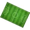 DINHEAROM Adesivo Formato da Calcio in PVC da Calcio Pavimento Antiscivolo, Resistente e Creativo Stile Semplice ed Elegante per Soggiorno e Bagno