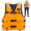 Generic Gilet di salvataggio per kayak - Costume da bagno galleggiante da nuoto, giubbotto da nuoto per pesca a mosca - per donne uomini pescatori nuotatori crociati laghi fiumi pesca a mosca snorkeling kayak