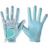 GFDSGRE Guanti Golf Guanti da golf donna Mano sinistra e destra Sport Nanometro traspirante Palm Protezione(White Powder,17 Size)