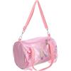 GOOHOCHY Borsa da Danza Classica per Ragazze in Raso Rosa, Borsa Porta Trucchi Elegante e Pratica per Organizzare Accessori da Balletto, per Viaggi