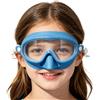 Generico Bambini Occhiali con Coprinaso | 180° Grandangolo Antiappannamento Occhiali da Nuoto - Antigroviglio Impermeabili con Coprinaso - Per Piscina Mare Lago Snorkeling Ragazzi Ragazze 4-16 Anni