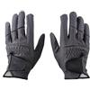 GFDSGRE Guanti Golf Guanti da golf uomo, mano sinistra/destra, 2 colori, morbidi, bianchi, grigio scuro, swing, putting, allenamento, particelle, guanti traspiranti(1 pair Dark Grey,25 large)