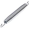 SPRINGOS molla di ricambio per trampolino molla di trazione in acciaio inox pezzi di ricambio per fissaggio a molla in acciaio (argento 135 mm)