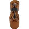Riuulity Overgrip in Pelle con Nastro Adesivo per Racchetta da Badminton per Prestazioni Migliorate per Parchi Giochi All'aperto 1 M X 25 Mm (Black)