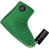 Qxcmuan Copertura per driver da golf, copertura per putter da golf,Copritesta per putter da in pelle PU - da per copricapo magnetici in pelle PU per campo da