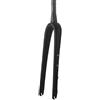 JIASHUNHE Forcella MTB Forcella for Bicicletta da Strada in Fibra di Carbonio Completa 28,6 mm Freno a Disco for Bici for ASSE Passante 700C 12X100 V Forcella for Ghiaia Dura(QR Black Logo)
