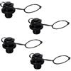 NAMOARLY Valvola Boston in PVC 4 per Barche Gonfiabili Tappo Anti-Perdita Facile da Montare Accessori Kayak per Gonfiaggio Rapido e