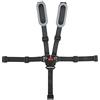POLISPORT 8640100004 - Cintura di sicurezza 5 punti di ricambio + spalline in EVA per sedia modello GUPPY MAXI colore nero/argento