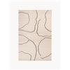 Ferm Living Tappeto in iuta tessuto a mano Gesso