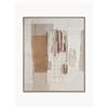 Andrea House Quadro su tela fatto a mano con cornice in legno Guyana