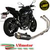 MIVV Scarico Completo Mivv Yamaha Mt-07 2015 15 Terminale Gp Pro Black Moto Alto