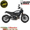 Mivv Ducati Scrambler 800 2022 Terminale Di Scarico Moto X-M1 Inox Nero Racing