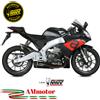 Mivv Aprilia Rs 125 2017 Terminale Di Scarico Per Moto Marmitta Delta Race Nero