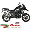 Mivv Bmw R 1250 Gs 2019 Terminale Scarico Oval Titanio Carbon Cap Moto Omologato