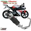MIVV Scarico Completo Yamaha Yzf R125 2012 Terminale Marmitta Mivv Gp Carbonio Moto