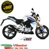 MIVV Scarico Completo Mivv Bmw G 310 R 2020 Terminale Moto Marmitta Delta Race Nero