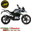 Mivv Bmw G 310 Gs 2017 Terminale Di Scarico Moto Marmitta Delta Race Inox Nero