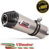Mivv Bmw R 1200 R 2012 12 Terminale Di Scarico Moto Oval Titanio Carbonio Cap