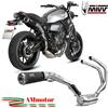 MIVV Scarico Completo Mivv Yamaha Xsr 700 2016 Moto Terminale Ghibli S Inox Nero