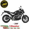 Mivv Honda NC 750 S / X 2018 Terminale Di Scarico Moto Oval Carbon Cap Omologato