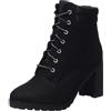 Timberland Allington Double Collar, Stivali alla Moda Donna, Nero Nubuck, 41.5 EU Larga