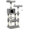 Feandrea Tiragraffi, grigio chiaro - L 55 x P 45 x H 143 cm