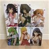 Lotto misto Japan Anime Girls EXQ FIGURE 6SET Idolmaster, Oshino shinobu, C.C...