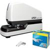 Rapid Optima 60E Cucitrice Elettrica Contactless con 5000 Punti Metallici Inclusi, Veloce e Pratica, Cuce fino a 60 Fogli, Bianco, 2102355