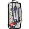 Maped 538717 Compasso, Nero/Blu