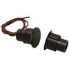 Contatto Magnetico in Plastica per Incasso Marrone DS-KIM70-M Rotondo Incassato per Antifurto