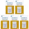 SCHMETZ YHmallSCHMETZ 2020 Macchina da Cucire, Cucito, Fai da Te, universali, Aghi per lavori a Maglia, Ricamo per Singer, Brother, Janome, Strumento per Tagliare, Forniture - 5 Taglie 9/11/14/16 e 18