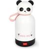 Legami - Borraccia Termica per Bambini Hot&Cold BFF, Tema Panda, in Inox 18/8 a Doppio Strato con Chiusura ermetica, Conserva il Caldo per 12h e il per Freddo 24h, Capacità 310 ml