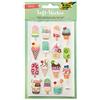 Folia Adesivi morbidi Tropical, di alta qualità in gommapiuma con rivestimento a caldo, 28 assortiti, ideali per decorare biglietti, lavori bricolage e scrapbooking