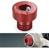 NICECNC Ingrassatore per cuscinetti ruota rosso, 30 mm, in alluminio, compatibile con Can Am Commander 800 2014, 2015, Maverick Max 1000R 2014-2016, Outlander 800R 2009-2015, Renegade 500 2008-2015