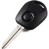 Generic Guscio Chiave di Ricambio Adatto per SSANGYONG Actyon Kyron Rexton, Custodia per Chiave Remota per Accessori Auto
