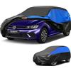 GunHyi Copriauto Gunhyi Impermeabile e Traspirante, Telo per VW Polo Volkswagen Polo, Copriauto Nero e Blu, Telo da Garage Completo per Proteggere Dalla Pioggia, dal Sole e.